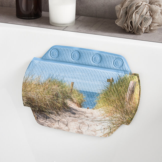 Kleine Wolke Kleine Wolke badkussens Borkum 32x22 cm (multicolor)