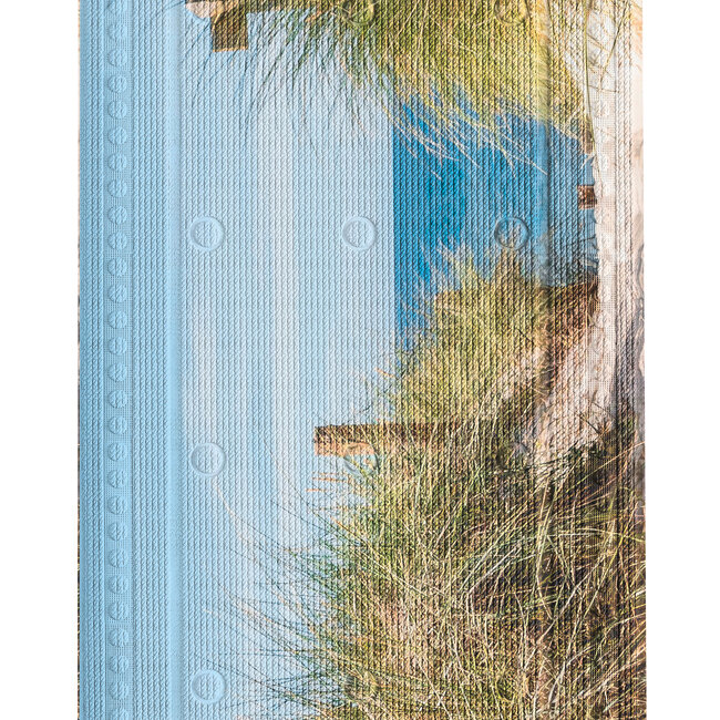 Kleine Wolke Kleine Wolke antislip badmat Borkum 36x92 cm (multicolor)