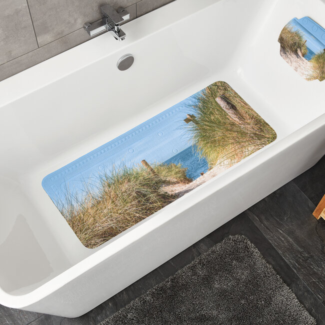 Kleine Wolke Kleine Wolke antislip badmat Borkum 36x92 cm (multicolor)