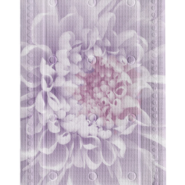 Kleine Wolke Kleine Wolke antislip badmat Dahlia 36x92 cm (paars)