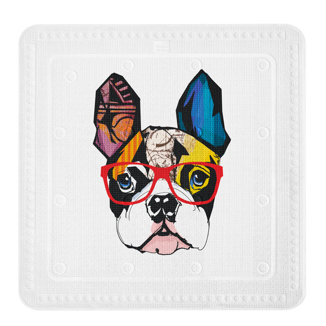 Kleine Wolke Kleine Wolke antislip douchemat Henry 55x55 cm (multicolor)