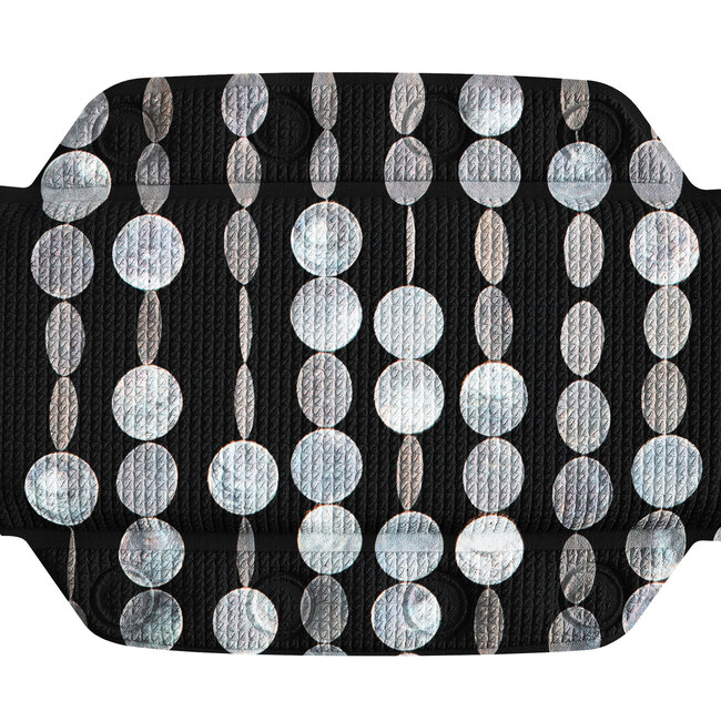 Kleine Wolke Kleine Wolke badkussens Perla 32x22 cm (zwart)