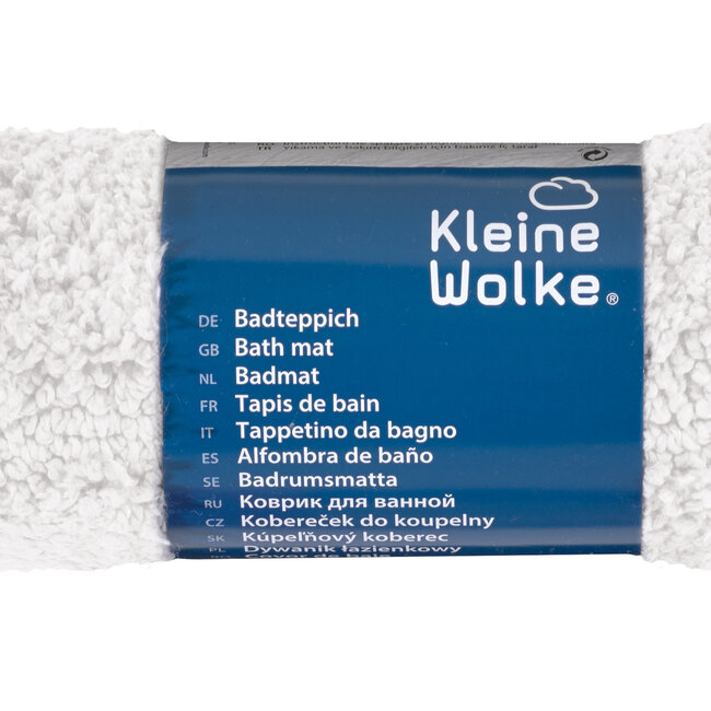 Kleine Wolke Kleine Wolke badmat Nico 50x80 cm (wit)