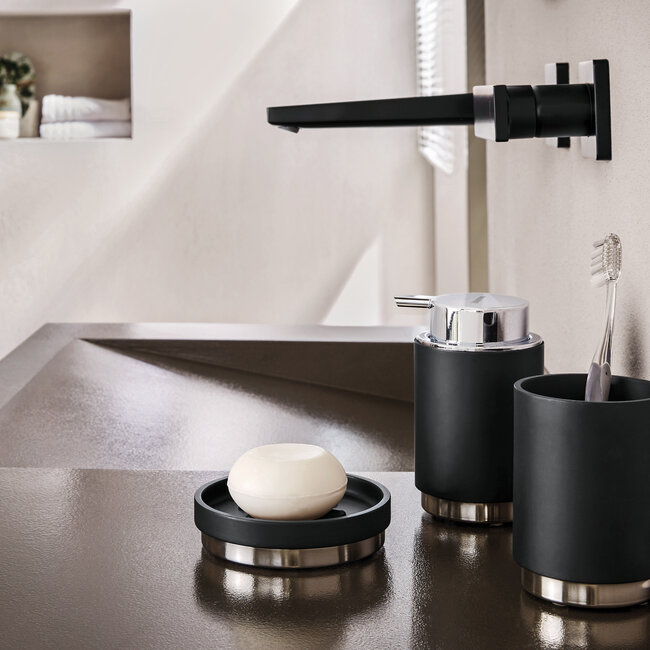 Kleine Wolke Kleine Wolke zeepbakje Biala (zwart)