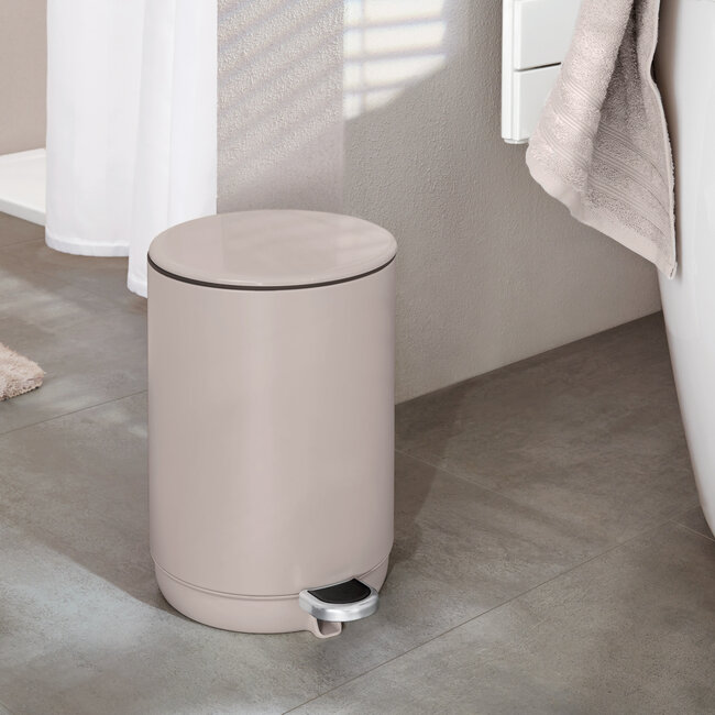 Kleine Wolke Kleine Wolke prullenbak Caletto 5 liter (wit)