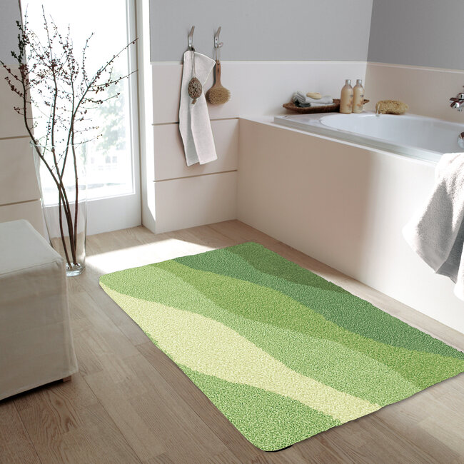 Kleine Wolke Kleine Wolke toiletmat Malena 50x50 cm (groen)