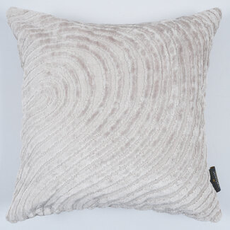 Dutch Lifestyle - Aquawave grijs- Kussen - 45x45cm