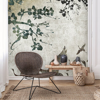 Dutch Wallcoverings Dutch Wallcoverings - 318x265cm - Flight Effect - Fotobehang - Vliesbehang