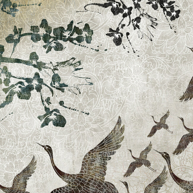 Dutch Wallcoverings Dutch Wallcoverings - 318x265cm - Flight Effect - Fotobehang - Vliesbehang