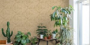 behang voor de woonkamer