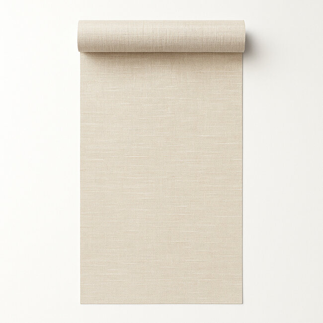 Dutch Wallcoverings Embellish thread effect white - vliesbehang - 10m x 53cm - DE120111