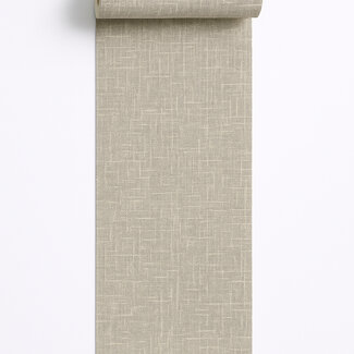 Dutch Wallcoverings Vliesbehang - Embellish thread effect grey - DE120113
