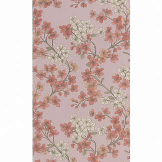 Dutch Wallcoverings Vliesbehang - Grace Cherry blossom blush - GR322204
