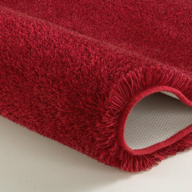 Kleine Wolke Badmat Relax Robijnrood