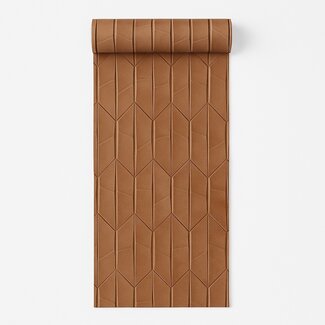 Dutch Wallcoverings Vliesbehang - Arcadia- Sveg bruin - A65001