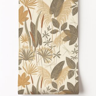 Dutch Wallcoverings Vliesbehang - Arcadia- Loma beige - A70701