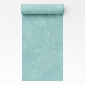 Dutch Wallcoverings Vliesbehang - Artifice- uni blauwgroen - M796-34