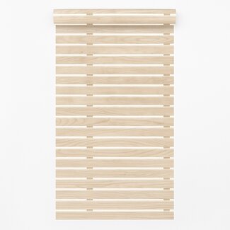 Dutch Wallcoverings Vliesbehang - Artifice- planken beige/wit - M806-17