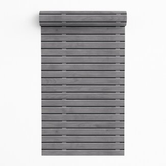 Dutch Wallcoverings Vliesbehang - Artifice- planken zwart 106cm - M806-99D