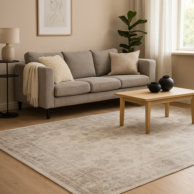 Dutch Living ABC Vloerkleed Vintage B 230x160cm 29897