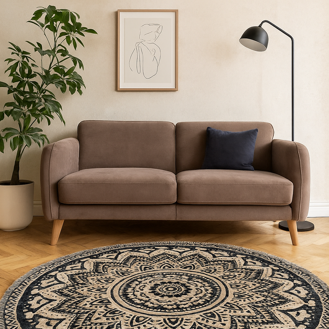 Dutch Living Vloerkleed Jaipur Klassiek 1 150cm rond