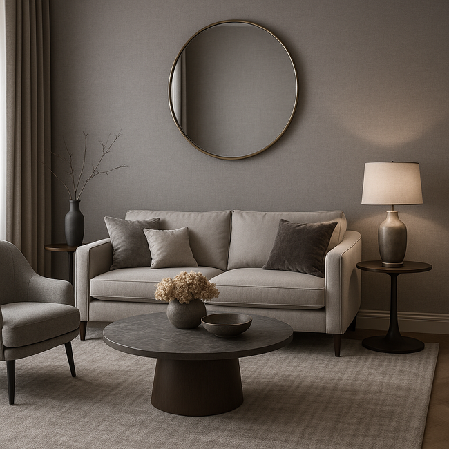 Dutch Wallcoverings Dutch Wallcoverings - Linen & Textures - uni grijs - Vliesbehang - 10m x 53cm - LT10004