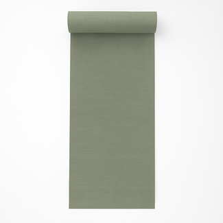 Dutch Wallcoverings Vliesbehang - Linen & Textures - uni groen - LT10008