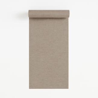 Dutch Wallcoverings Vliesbehang - Linen & Textures - uni bruin - LT10015