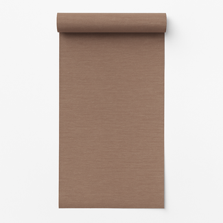 Dutch Wallcoverings Vliesbehang - Linen & Textures - uni bruin/koper - LT10025