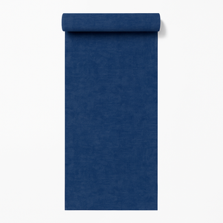Dutch Wallcoverings Vliesbehang - Linen & Textures - uni darkblue - TT10001