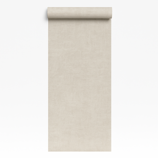 Dutch Wallcoverings Vliesbehang - Linen & Textures - uni natural beige - TT10014