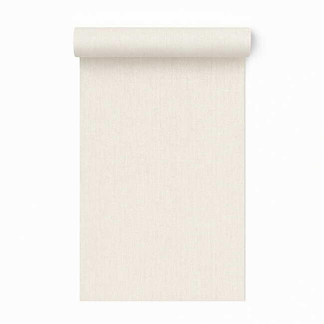 Dutch Wallcoverings Dutch Wallcoverings - Renaissance - Natural Weave Offwhite  - Vliesbehang - 10m x 53cm - RE521041