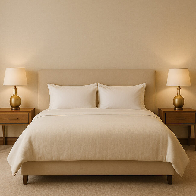 Dutch Wallcoverings Dutch Wallcoverings - Renaissance - Natural Weave Cream  - Vliesbehang - 10m x 53cm - RE521042