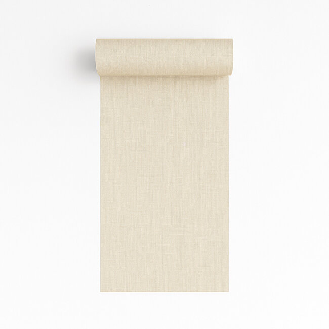 Dutch Wallcoverings Dutch Wallcoverings - Renaissance - Natural Weave Cream  - Vliesbehang - 10m x 53cm - RE521042