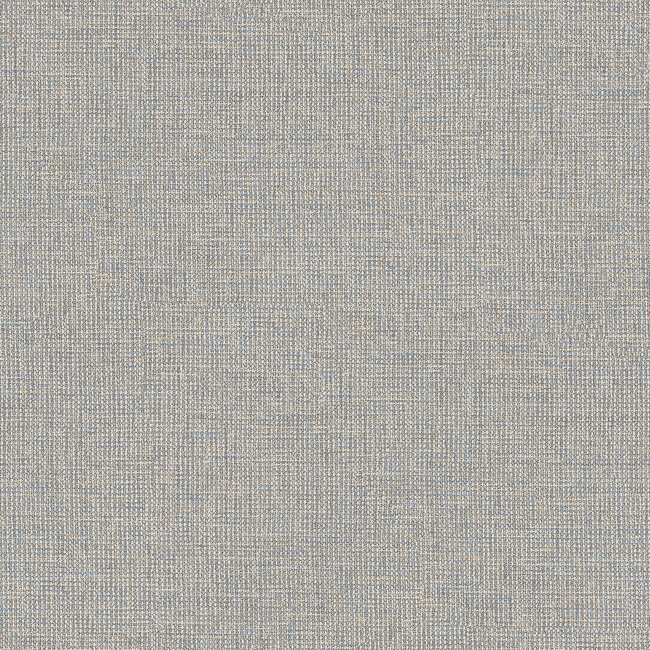 Dutch Wallcoverings Dutch Wallcoverings - Renaissance - Natural Weave Aqua  - Vliesbehang - 10m x 53cm - RE521044