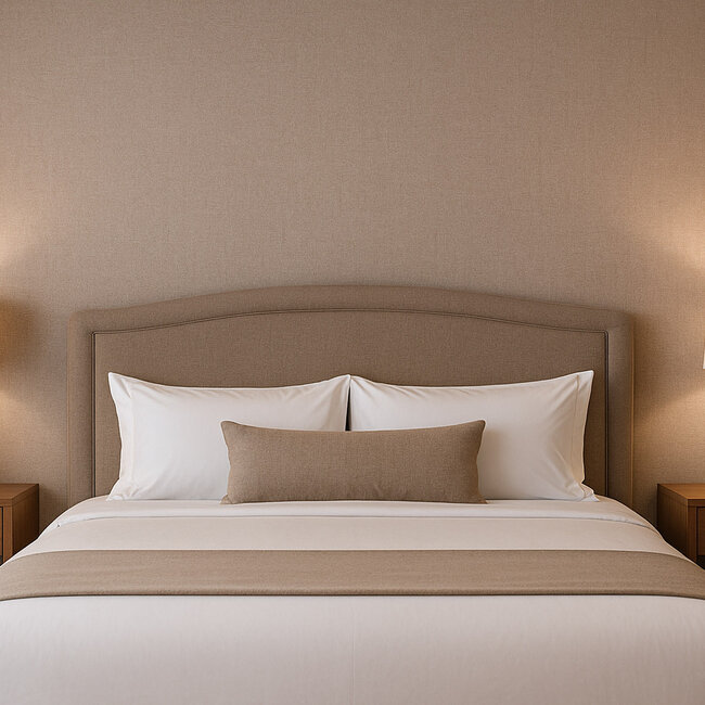 Dutch Wallcoverings Dutch Wallcoverings - Renaissance - Natural Weave Taupe - Vliesbehang - 10m x 53cm - RE521045