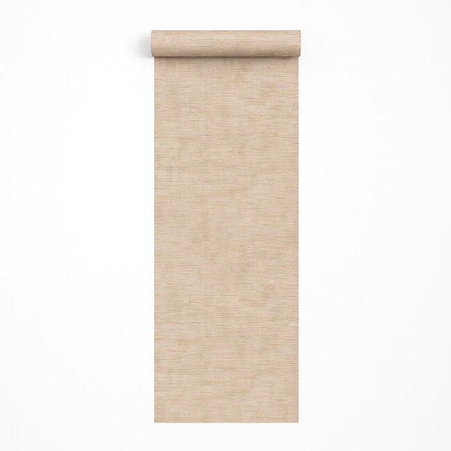 Dutch Wallcoverings Dutch Wallcoverings - Renaissance - Needle Point Plain Beige - Vliesbehang - 10m x 53cm - RE521063