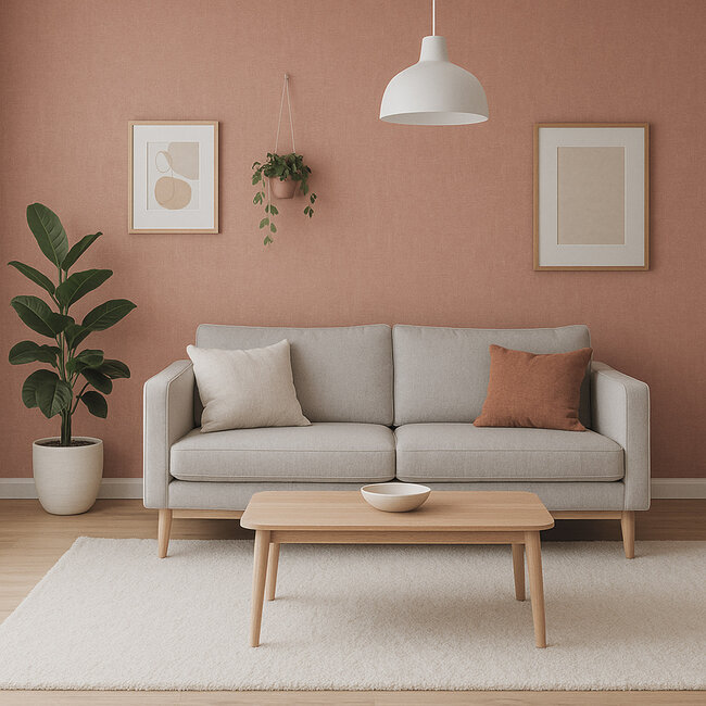 Dutch Wallcoverings Dutch Wallcoverings - Renaissance - Water Marked Fabric Cap - Vliesbehang - 10m x 53cm - RE521084