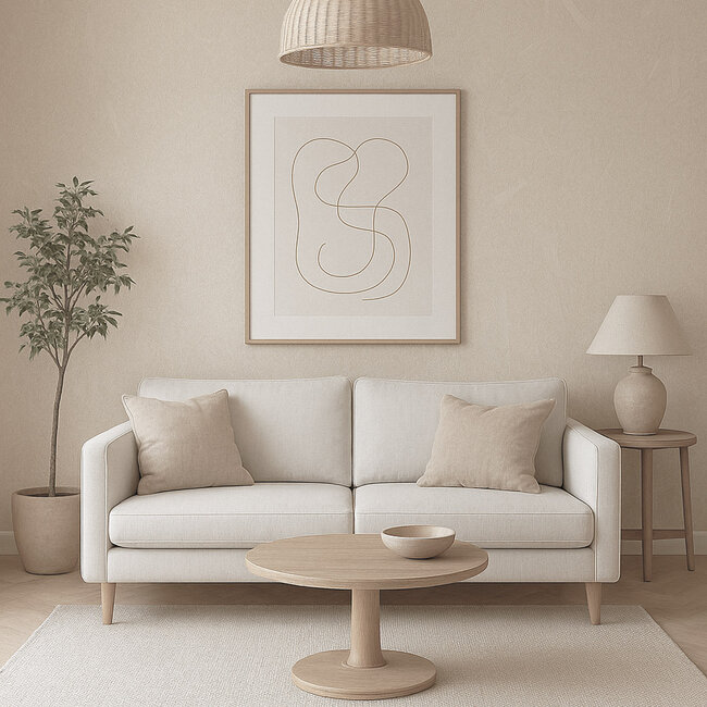 Dutch Wallcoverings Dutch Wallcoverings - Renaissance -Construction Board Cream - Vliesbehang - 10m x 53cm - RE521101