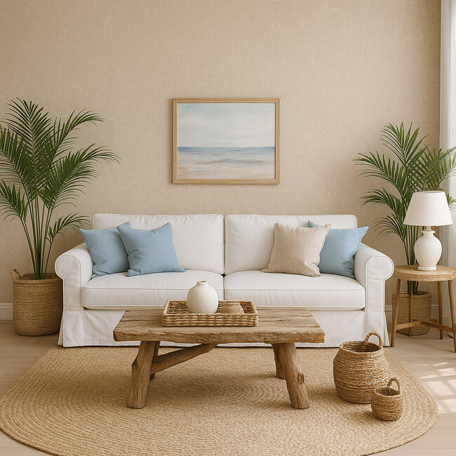 Dutch Wallcoverings Dutch Wallcoverings - Renaissance - Construction Board Brown - Vliesbehang - 10m x 53cm - RE521103