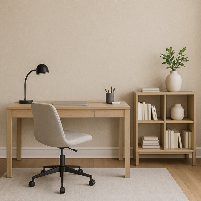 Dutch Wallcoverings Dutch Wallcoverings - Renaissance - Construction Board Brown - Vliesbehang - 10m x 53cm - RE521103