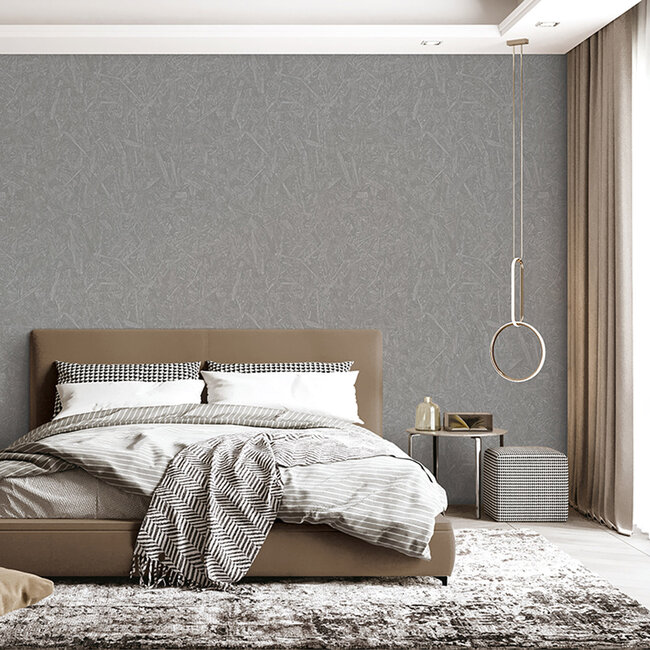 Dutch Wallcoverings Dutch Wallcoverings - Renaissance - Construction Board Grey - Vliesbehang - 10m x 53cm - RE521104