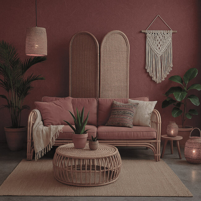 Dutch Wallcoverings Dutch Wallcoverings - Renaissance - Construction Board Rust - Vliesbehang - 10m x 53cm - RE521106