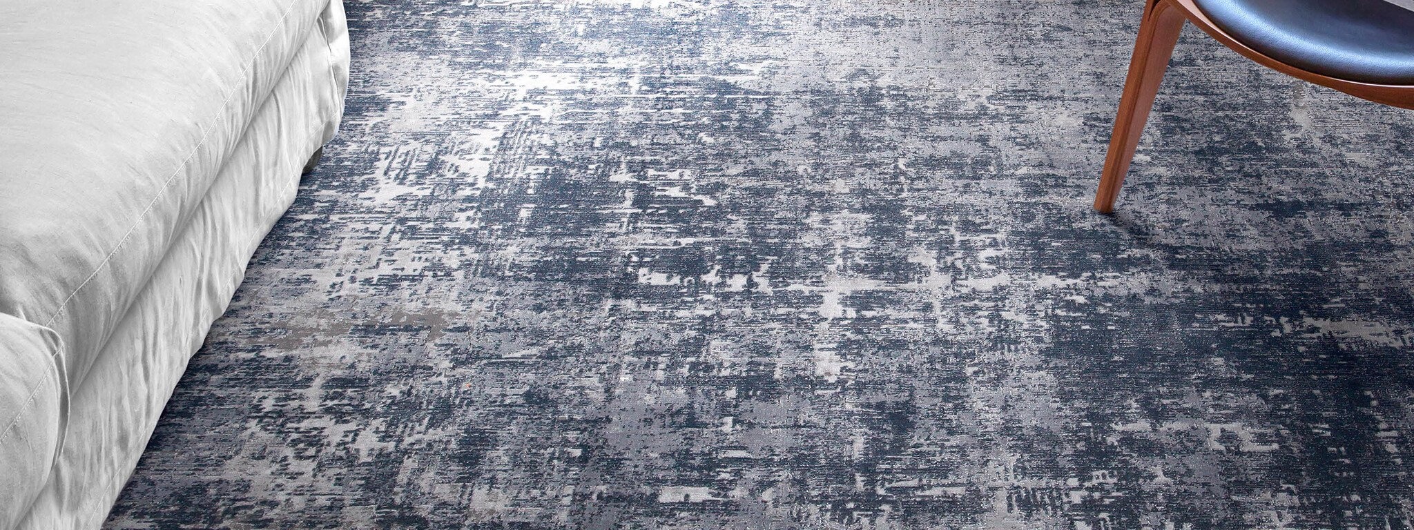 Industriële stijl vloerkleden voor een stoere uitstraling