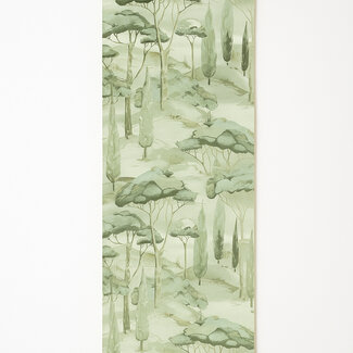 Dutch Wallcoverings Vliesbehang - Arcadia- Canopy groen - A69202