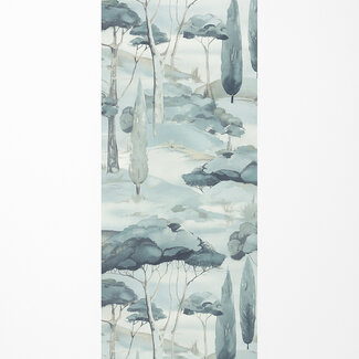 Dutch Wallcoverings Vliesbehang - Arcadia- Canopy blauw - A69203