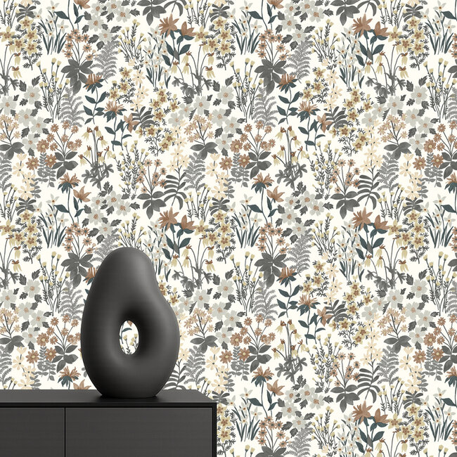 Dutch Wallcoverings Dutch Wallcoverings - Arcadia- Agnala beige - Vliesbehang - 10m x 53cm - A70901