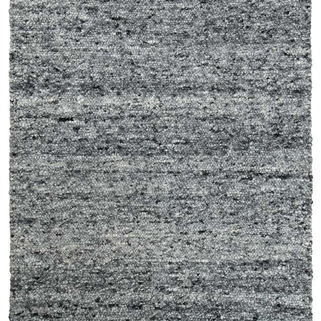 Dutch Lifestyle - Berger - Wol/Jute/PES - Vloerkleed - Donkergrijs