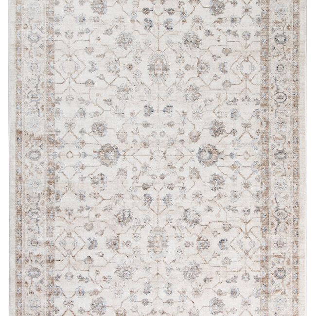 Dutch Lifestyle - Birjan H - PES/Katoen/Latex - Vloerkleed - Beige