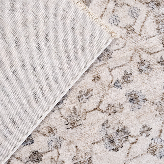 Dutch Lifestyle - Birjan H - PES/Katoen/Latex - Vloerkleed - Beige